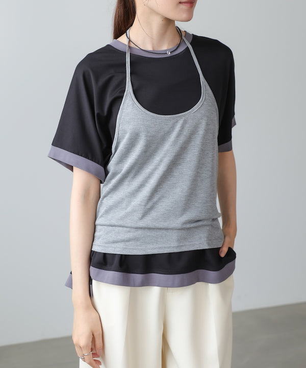 バイカラーTシャツ【Select by Bou Jeloud】