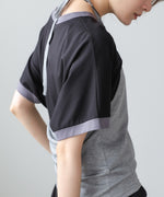 バイカラーTシャツ【Select by Bou Jeloud】