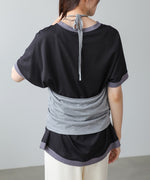バイカラーTシャツ【Select by Bou Jeloud】