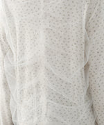 チュールレイヤードトップス