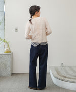 チュールレイヤードトップス