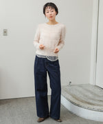 チュールレイヤードトップス