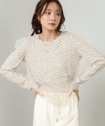 チュールレイヤードトップス