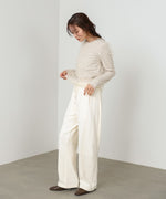 チュールレイヤードトップス