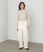 チュールレイヤードトップス