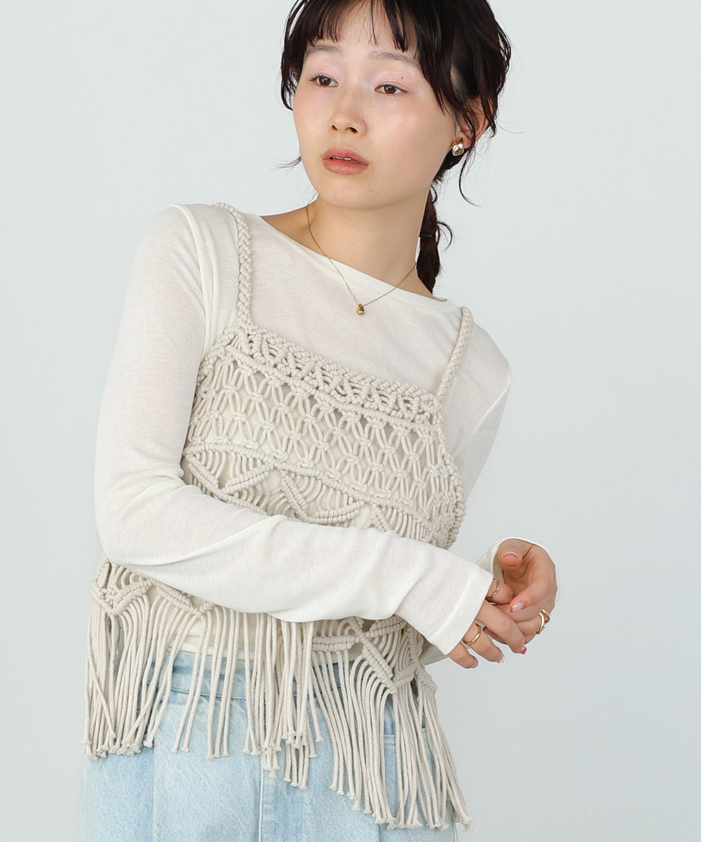 ベーシックセミシアーカットソー