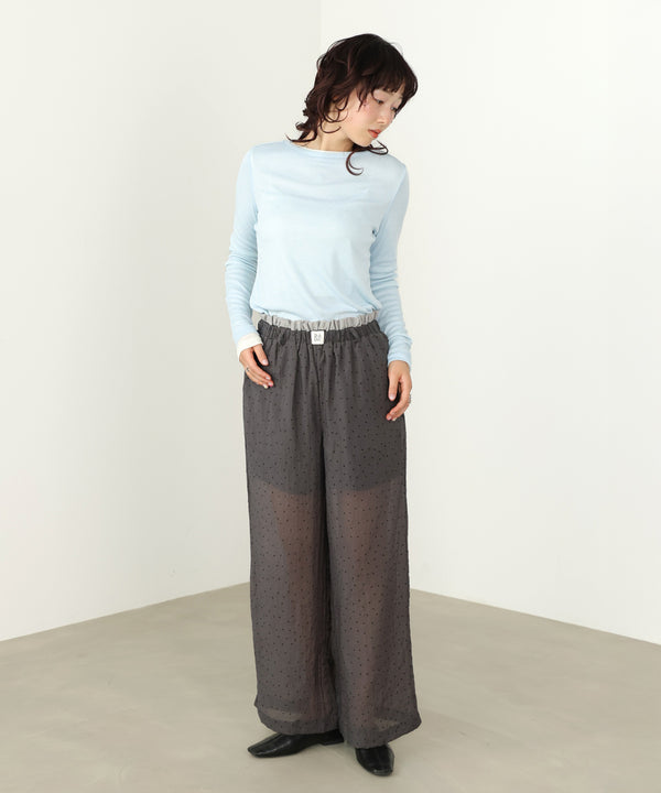 ベーシックセミシアーカットソー