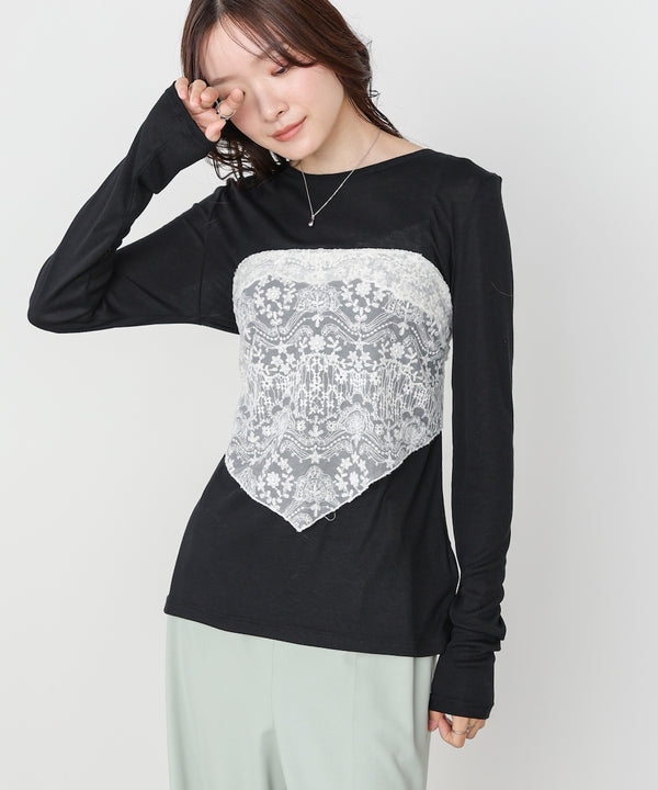 ベーシックセミシアーカットソー