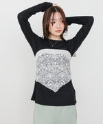 ベーシックセミシアーカットソー