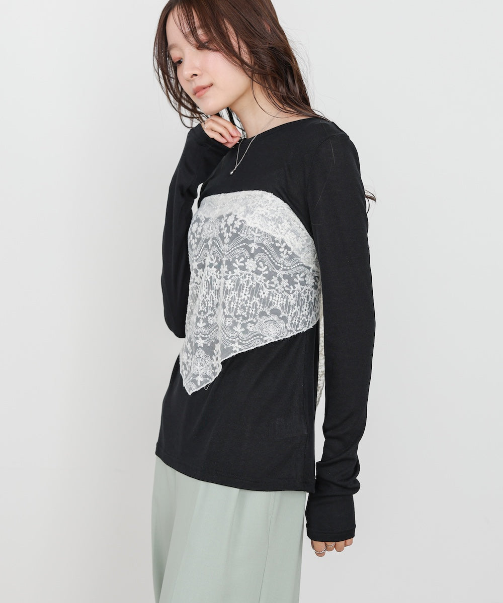 ベーシックセミシアーカットソー