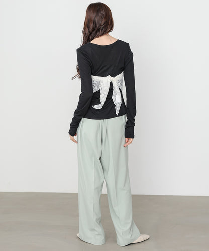 ベーシックセミシアーカットソー