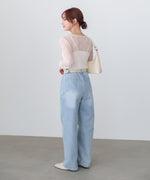 メッシュレースプルオーバー