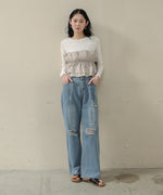 ビスチェ風レイヤードロンＴ