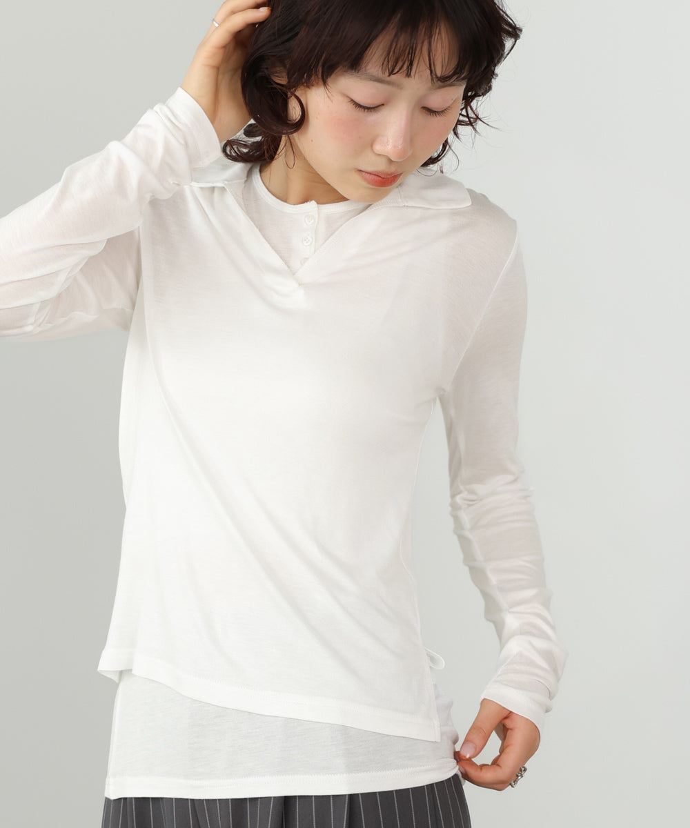 スキッパーカットソー＋タンクＳＥＴ