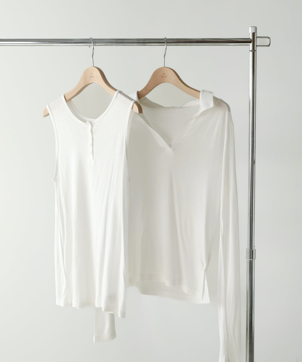 スキッパーカットソー＋タンクＳＥＴ