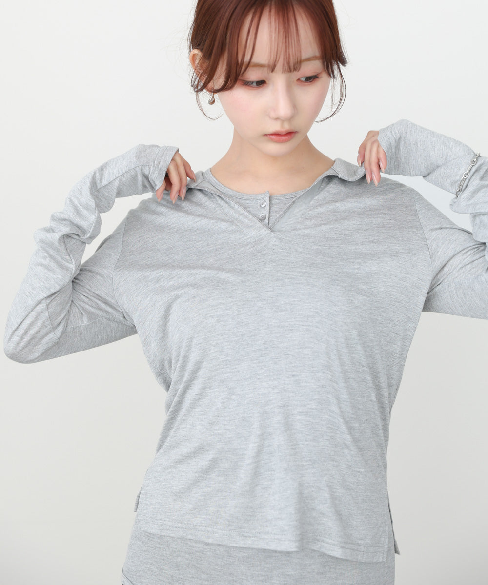 スキッパーカットソー＋タンクＳＥＴ