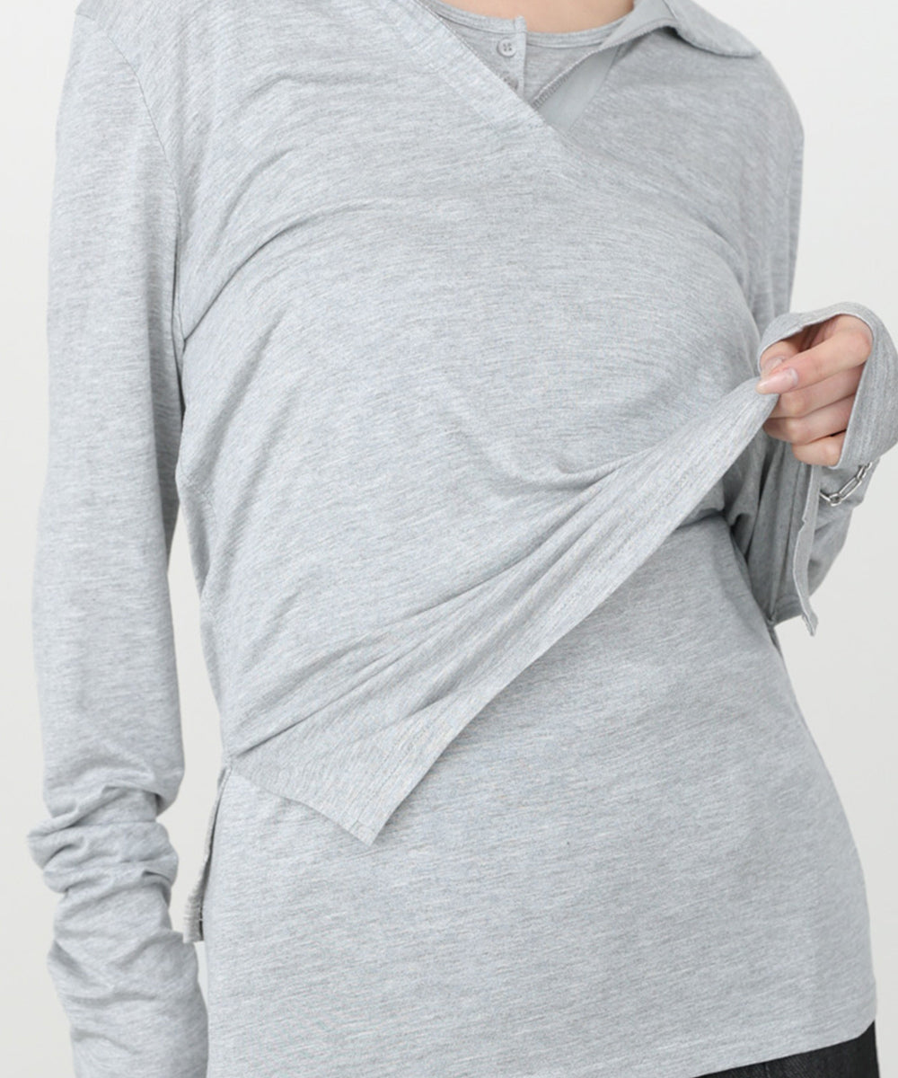 スキッパーカットソー＋タンクＳＥＴ