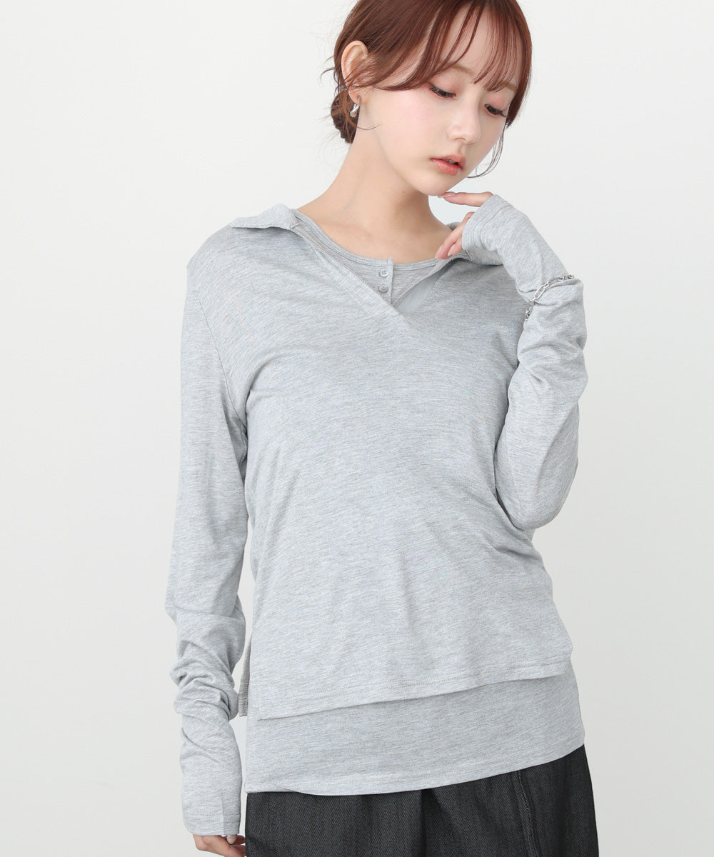 スキッパーカットソー＋タンクＳＥＴ