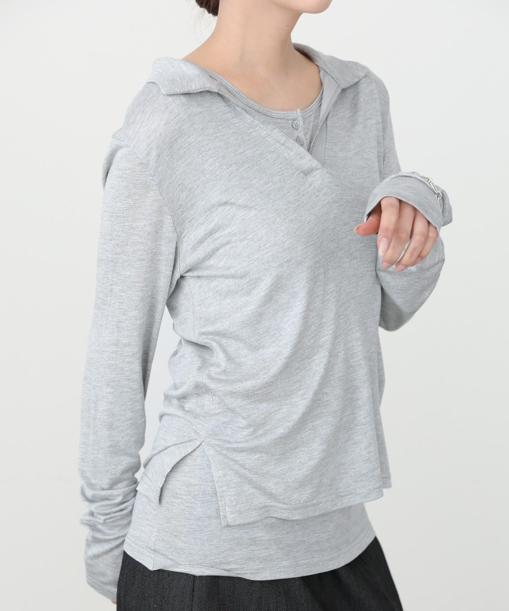 スキッパーカットソー＋タンクＳＥＴ