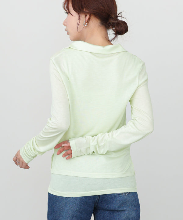 スキッパーカットソー＋タンクＳＥＴ