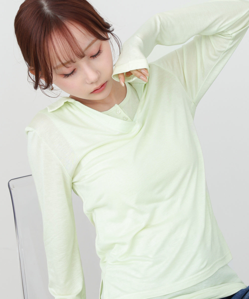 スキッパーカットソー＋タンクＳＥＴ