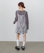 レースビスチェ＋カットソーSET