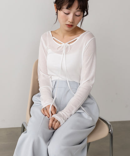 マルチWAYベーシックシアーカットソー