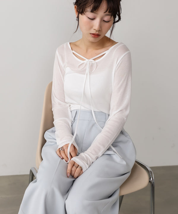 マルチWAYベーシックシアーカットソー