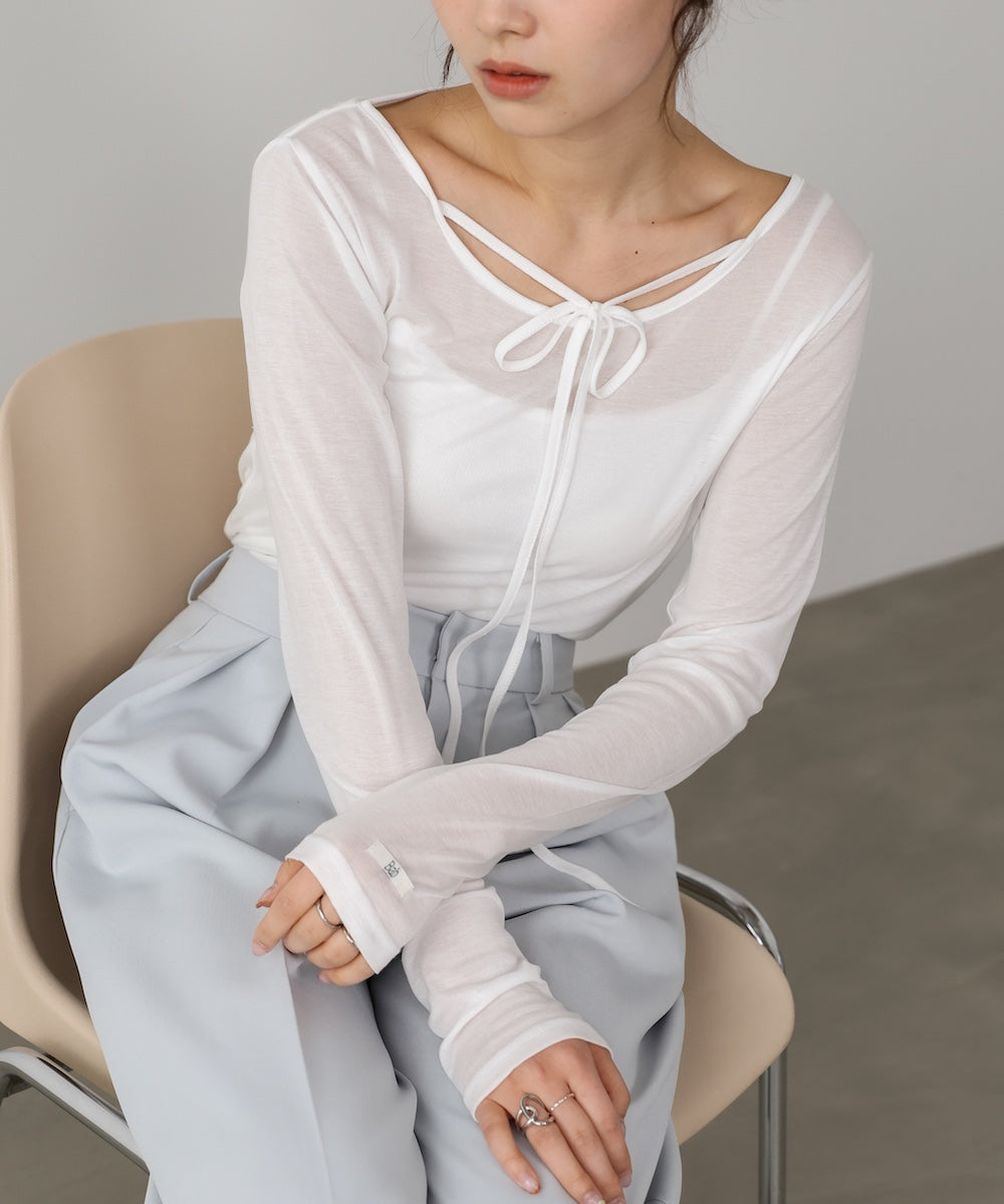 マルチWAYベーシックシアーカットソー