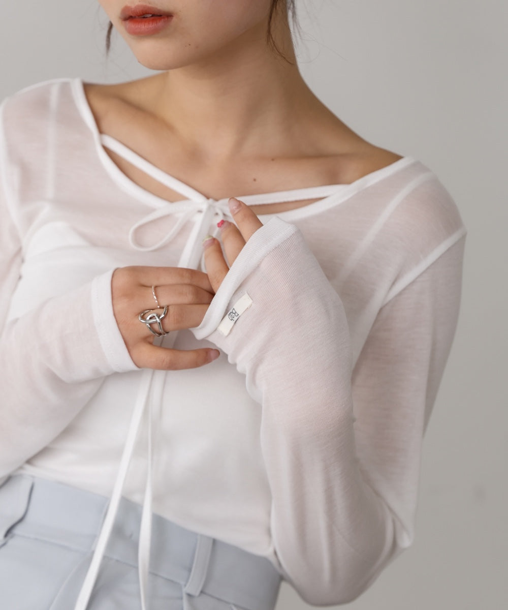 マルチWAYベーシックシアーカットソー