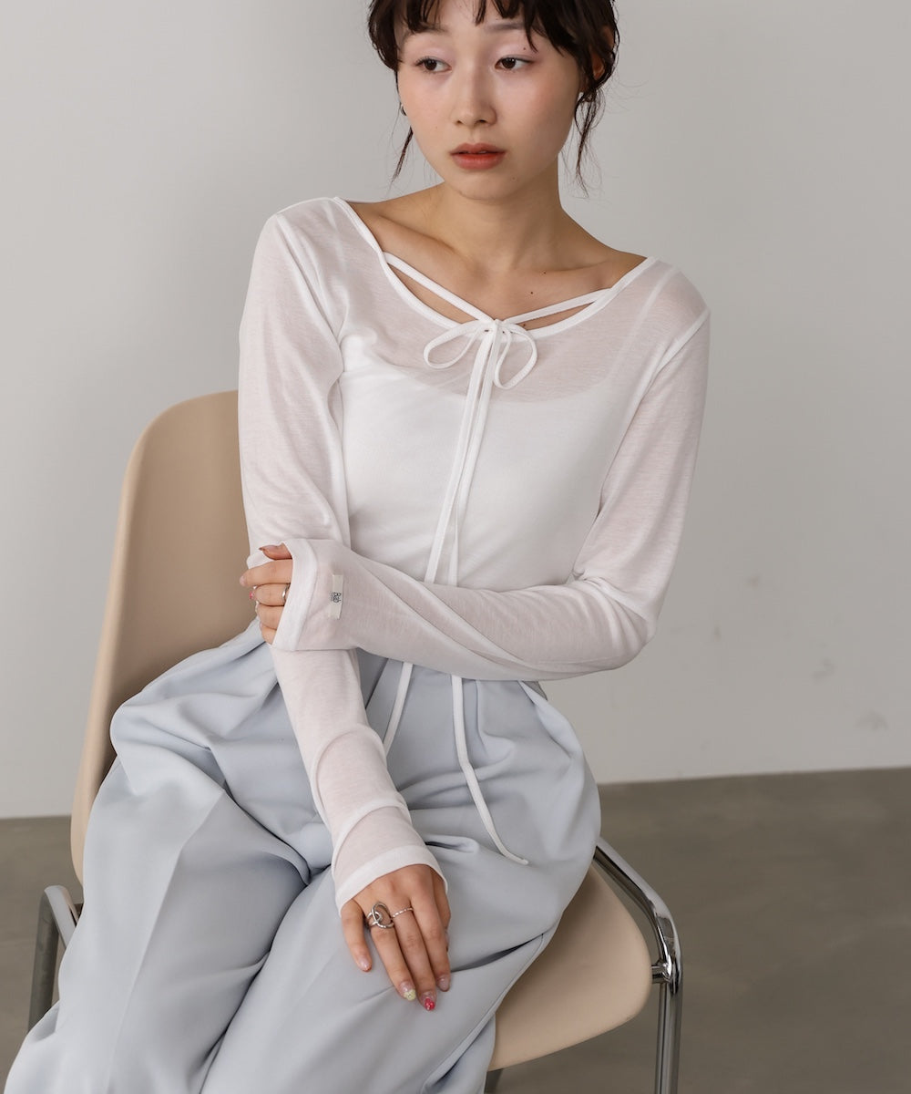 マルチWAYベーシックシアーカットソー