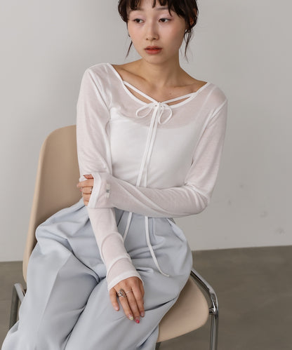 マルチWAYベーシックシアーカットソー