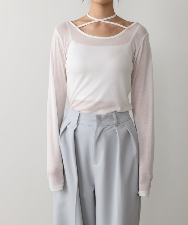 マルチWAYベーシックシアーカットソー