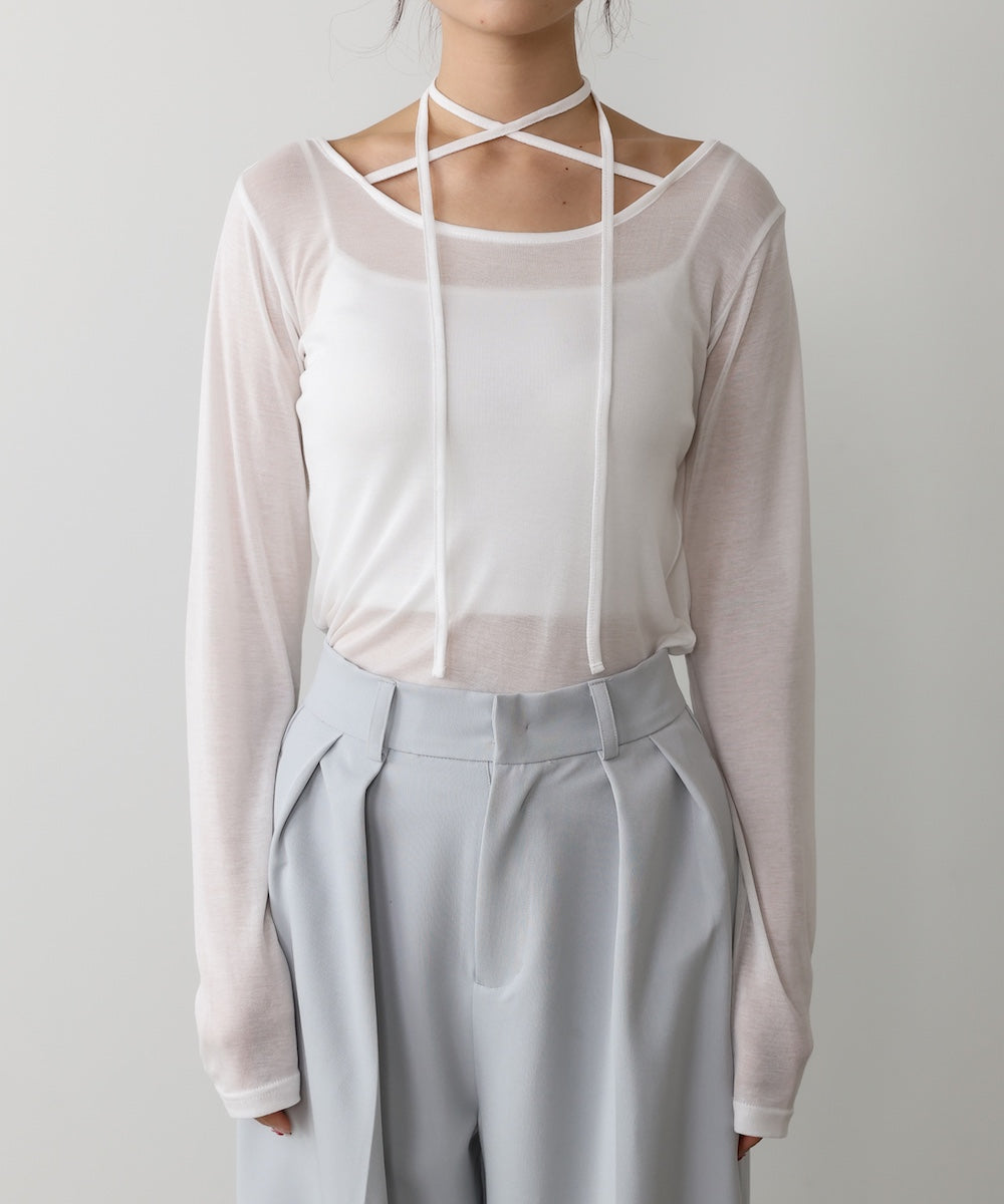 マルチWAYベーシックシアーカットソー