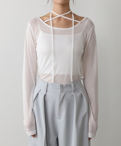 マルチWAYベーシックシアーカットソー