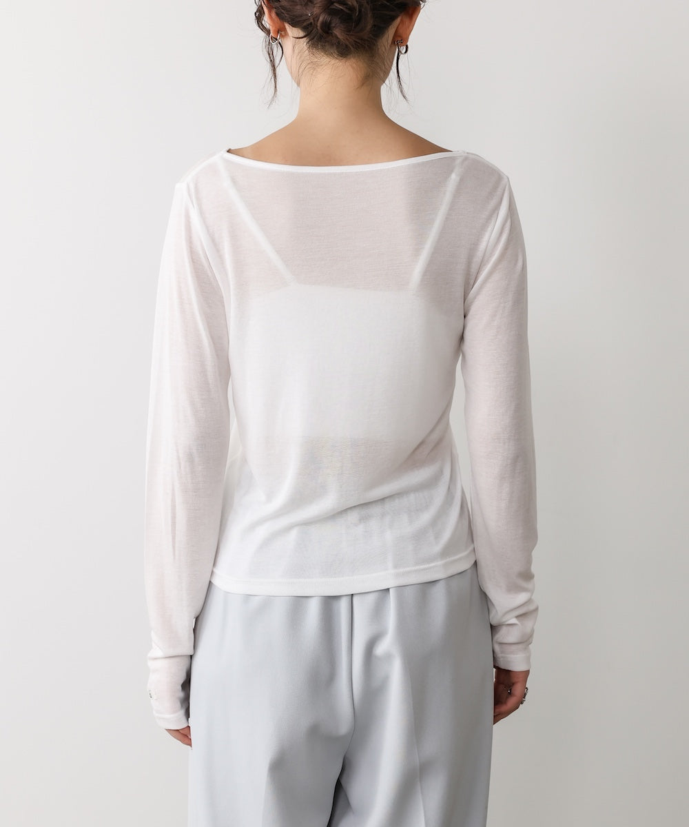 マルチWAYベーシックシアーカットソー