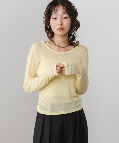 マルチWAYベーシックシアーカットソー