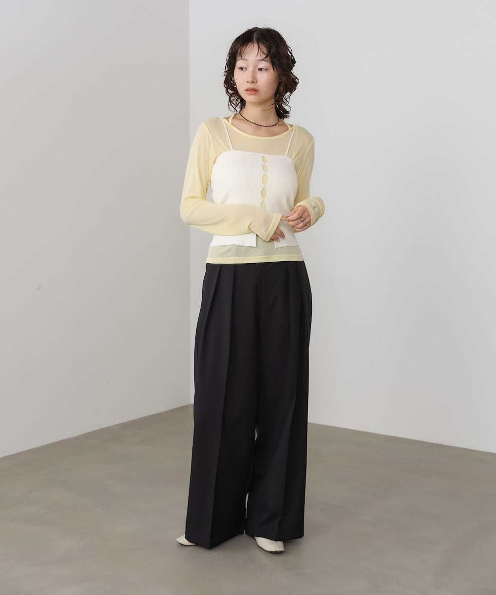 マルチWAYベーシックシアーカットソー