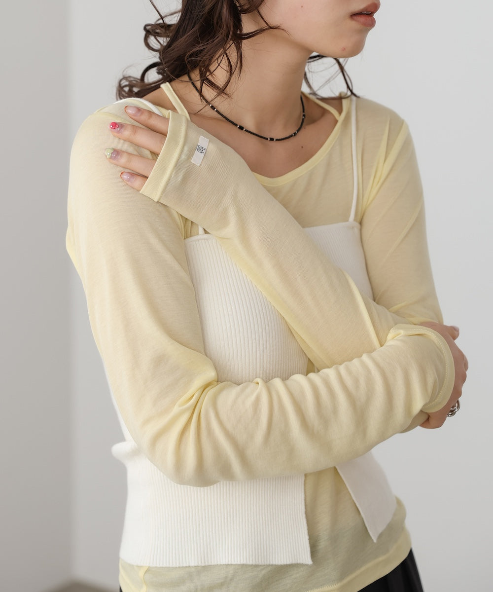 マルチWAYベーシックシアーカットソー