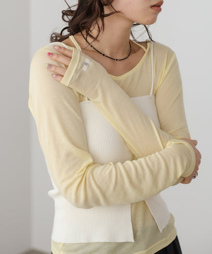 マルチWAYベーシックシアーカットソー