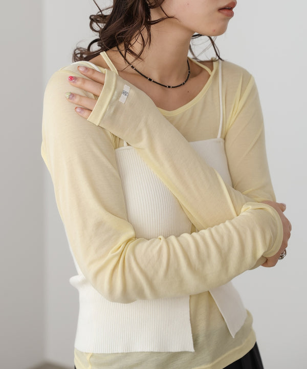 マルチWAYベーシックシアーカットソー