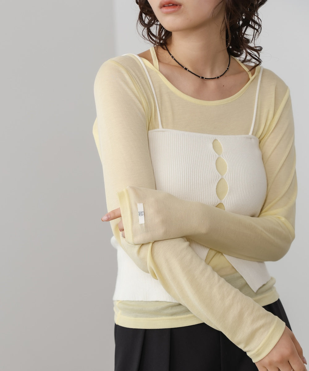 マルチWAYベーシックシアーカットソー