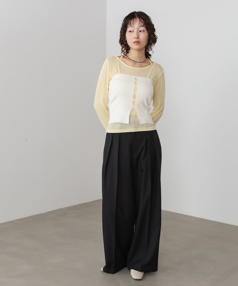 マルチWAYベーシックシアーカットソー