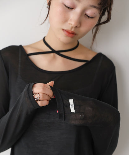 マルチWAYベーシックシアーカットソー