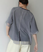 シアーレイヤードライクカットソー