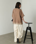 シアーレイヤードライクカットソー