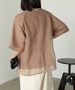 シアーレイヤードライクカットソー