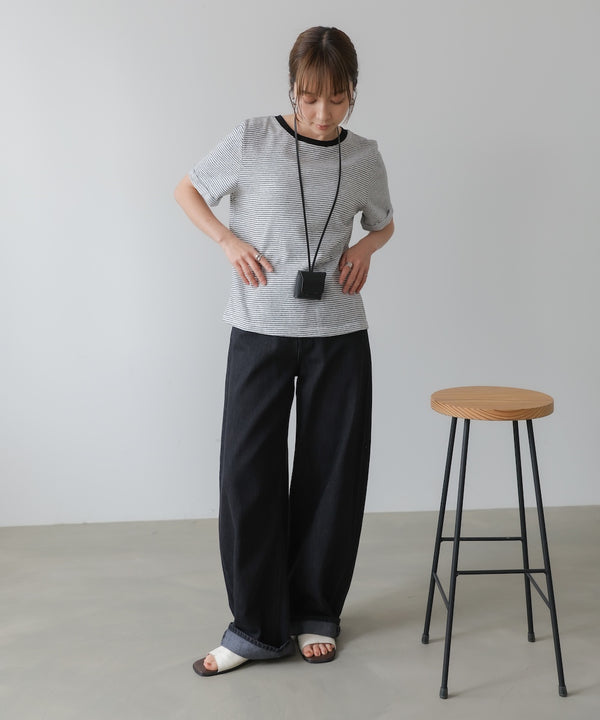 ピンボーダーＴシャツ