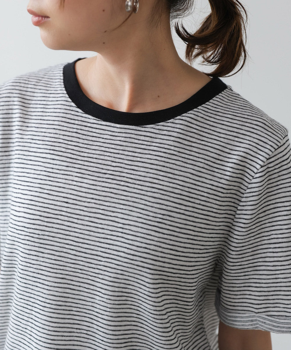 ピンボーダーＴシャツ