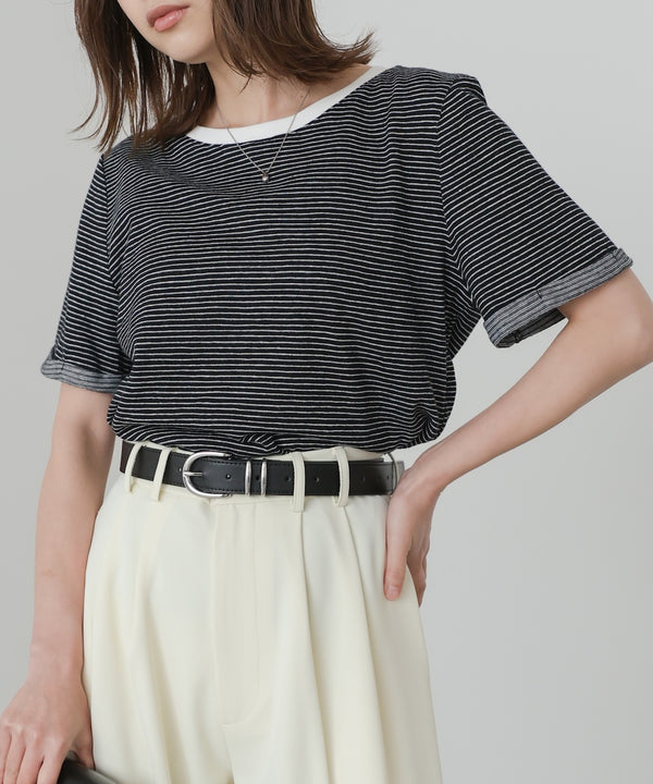 ピンボーダーＴシャツ